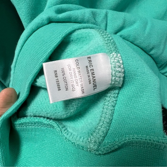 Eric Emanuel Men's Blue Hoodie - Picture 3 of 7
